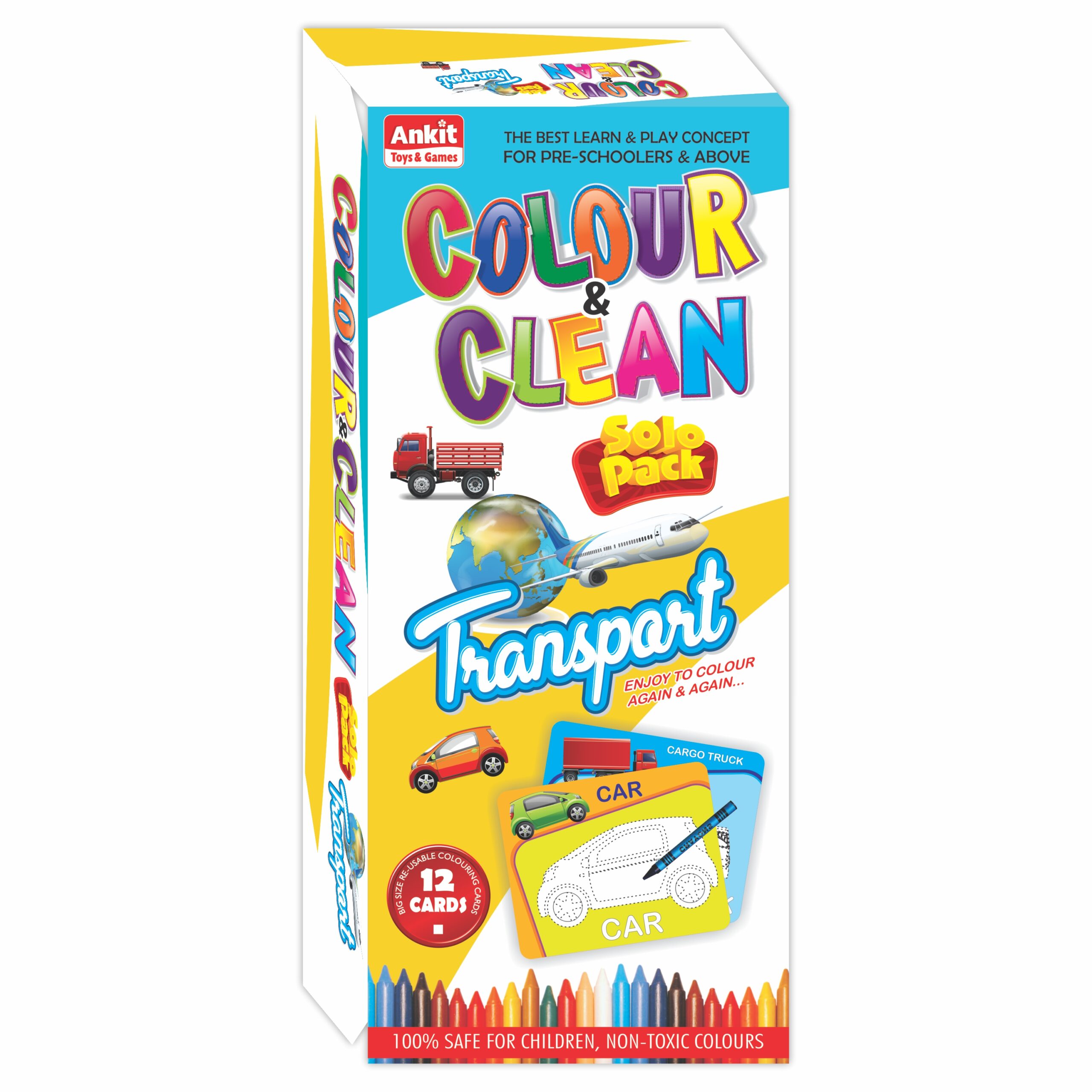 Ankit toys Colour and Clean solo pack - Transport