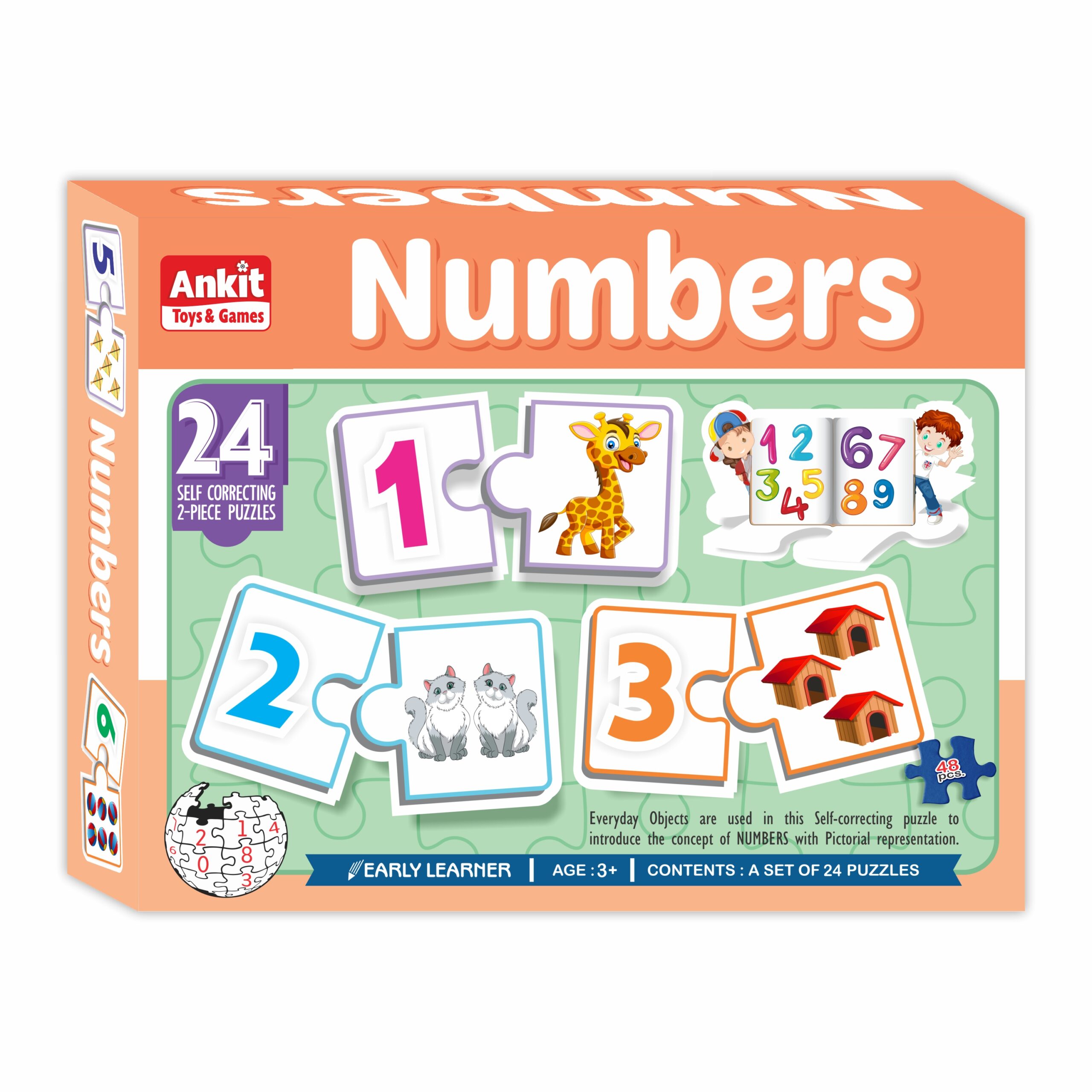 Ankit Toys Number Jigsaw Puzzle