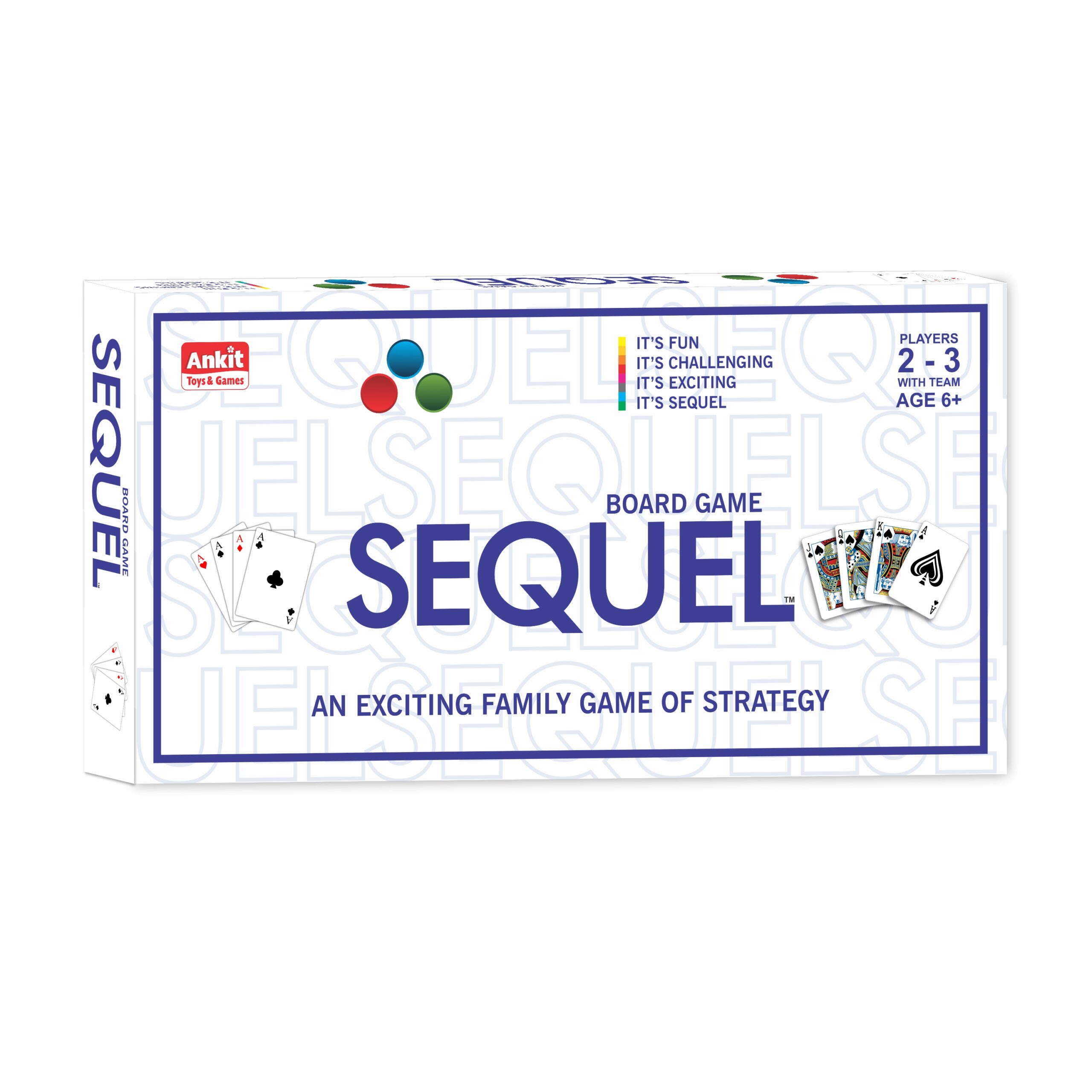 Ankit Toys Sequel (Big size) Board game