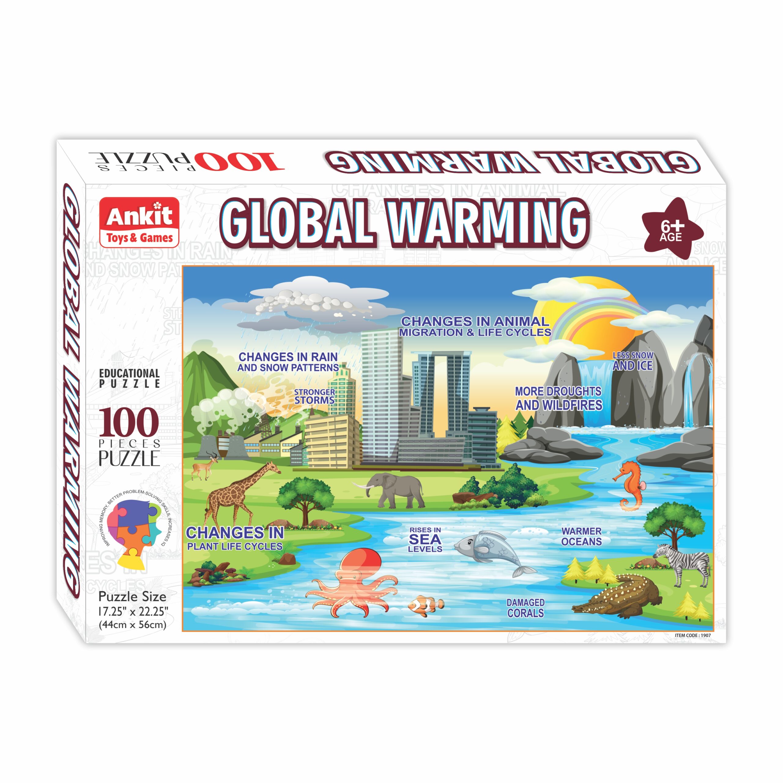 Ankit Toys Global warming Puzzle