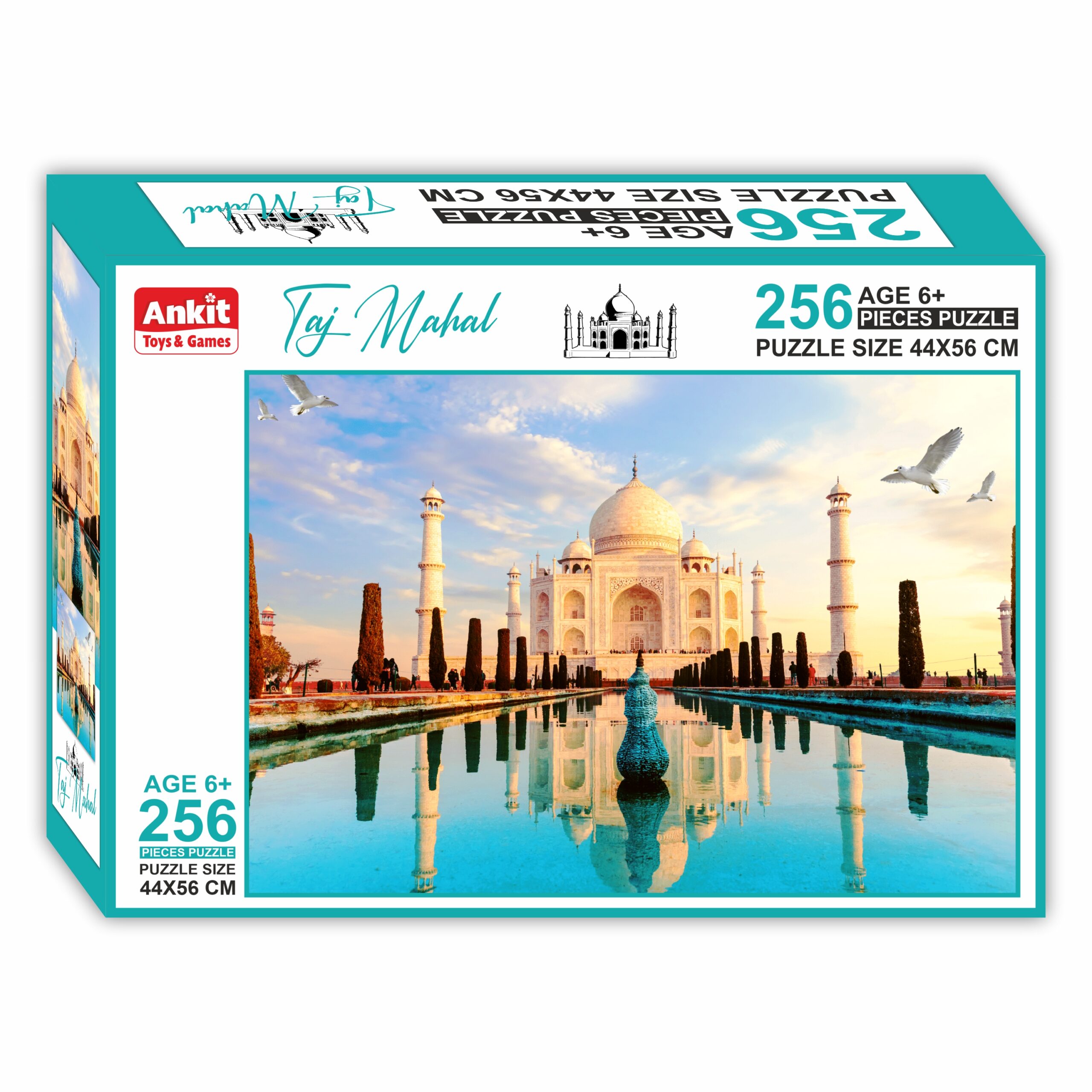 Ankit Toys Taj Mahal (250 Pcs.) Puzzle
